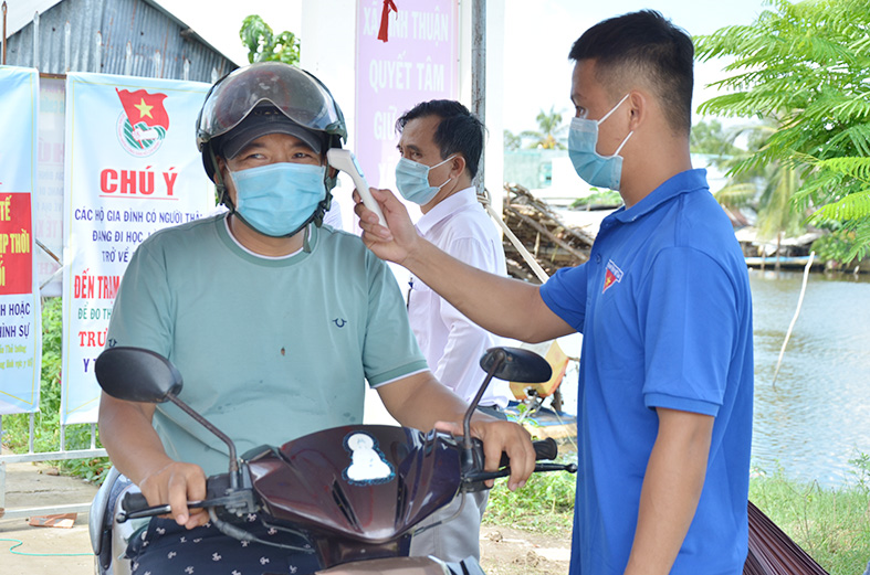 Huyện Vĩnh Thuận triển khai nhiều biện pháp phòng, chống dịch bệnh COVID-19